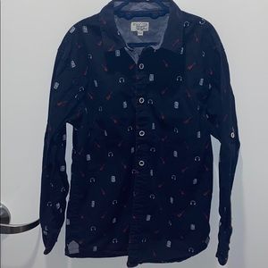 Boys button down